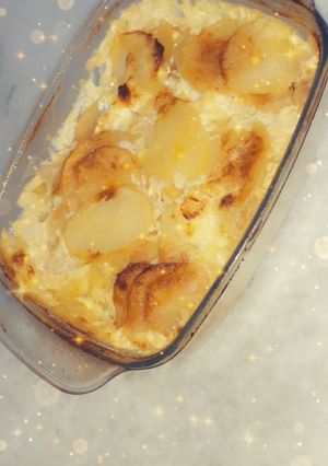 صورة لوصفة 🥔 غراتان بطاطا بالدجاج 🍗