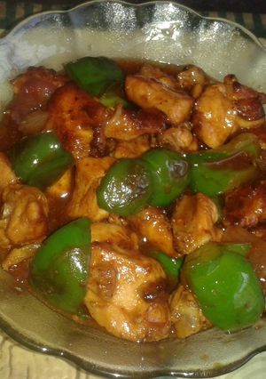 A picture of Chilli chicken.