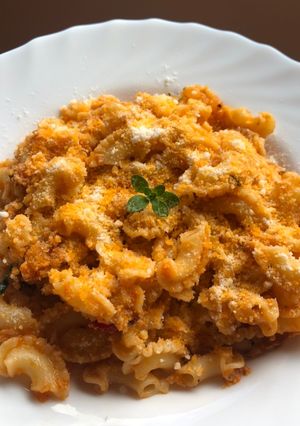 Una foto de Macarrones con atún 🍝