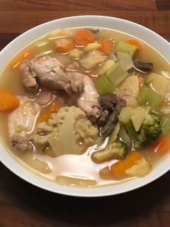 Una foto de Sopa sana contra el frío