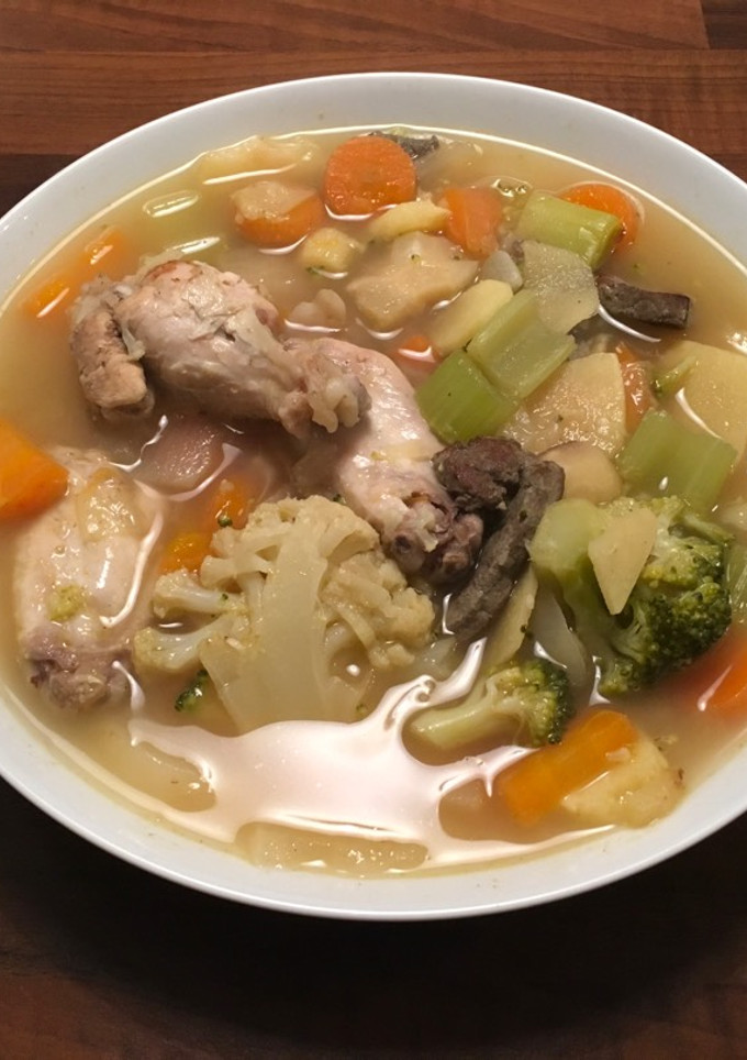 Una foto de Sopa sana contra el frío