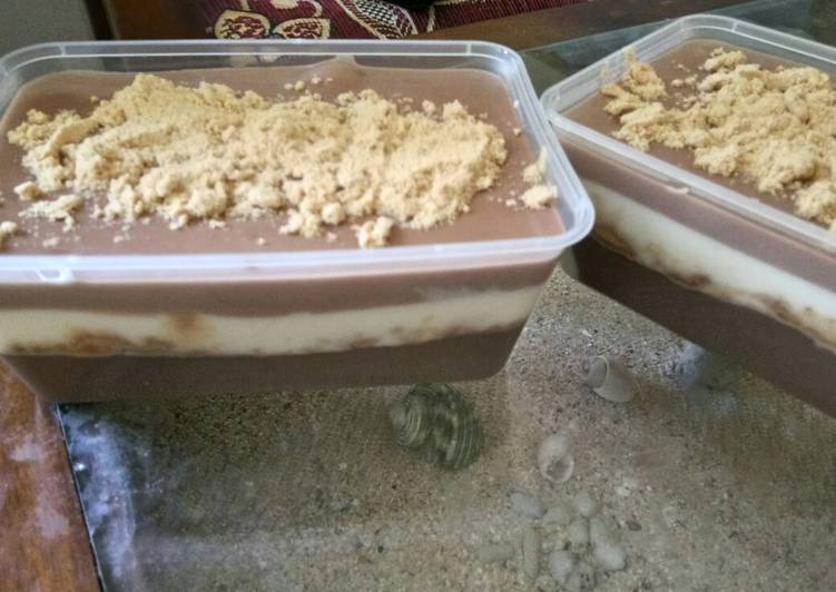 RECOMMENDED! Begini Resep Rahasia Dessert Box Silky Pudding Marie Milocheese Enak