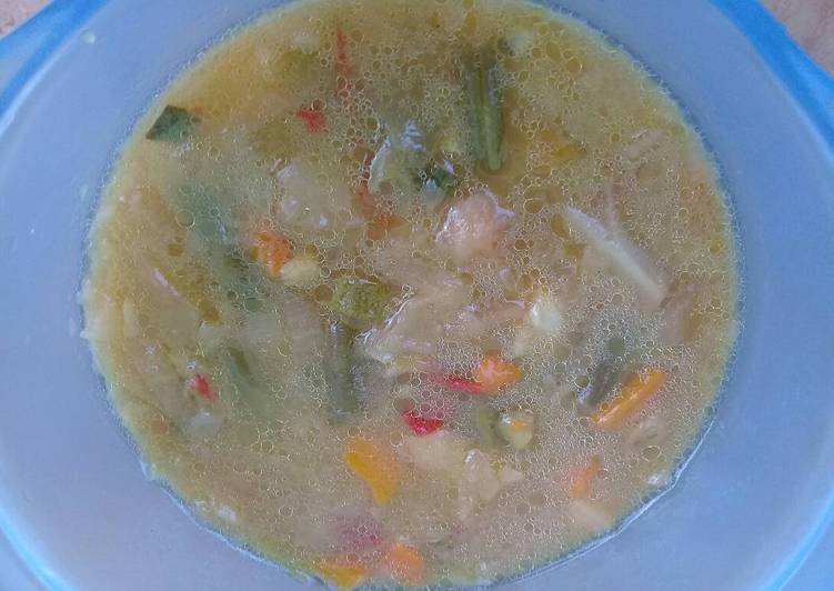 Recipe of Tasty chicken soup