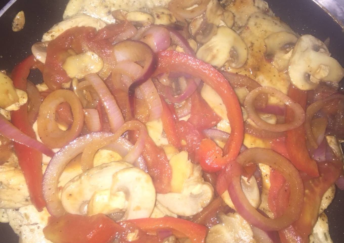 Pechuga de pollo con verduras