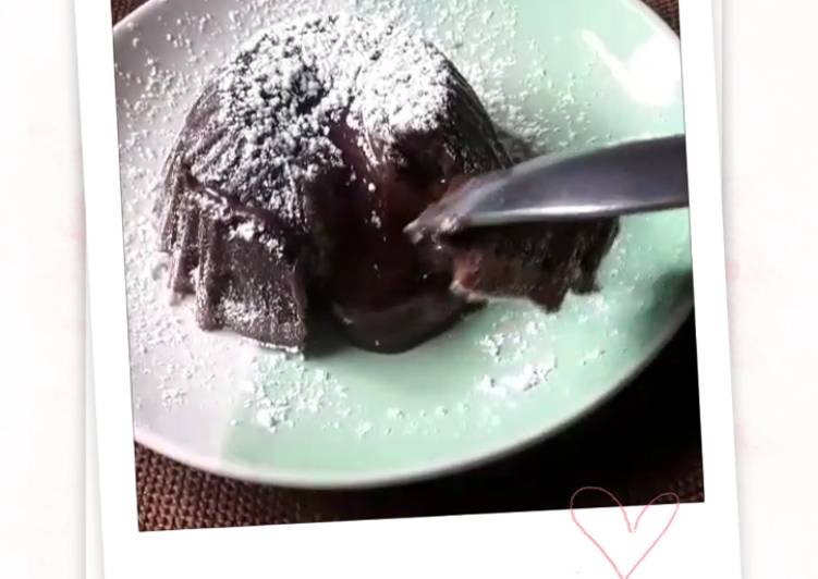 makanan Lava cake Jadi, mengenyangkan