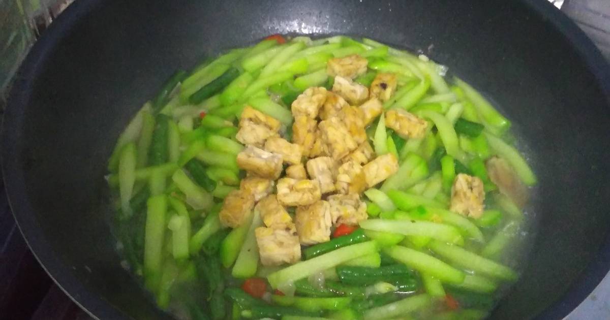 Resep Labu Siam Tumis Kacang Panjang Enak Dan Mudah Cookpad