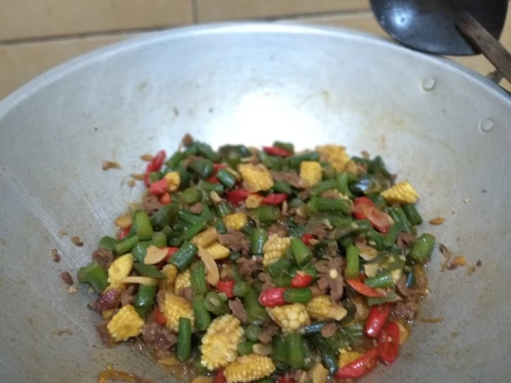Cara Sederhana Menyiapkan Resep  Oseng Daging Buncis Pelangi yang Sempurna, Lezat