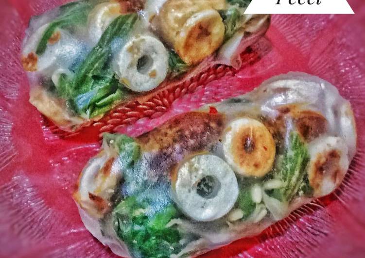 Bagaimana Membuat Springroll Pecel Anti Gagal