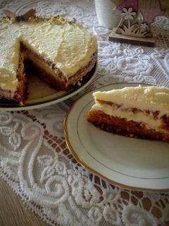 Répatorta mascarpone krémmel recept fotója