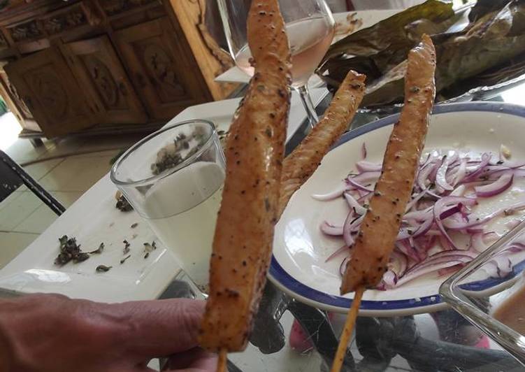 Pescado en bara asado para semana Santa tipo Martín