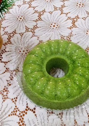 Foto resep Puding Lumut Tape Hijau