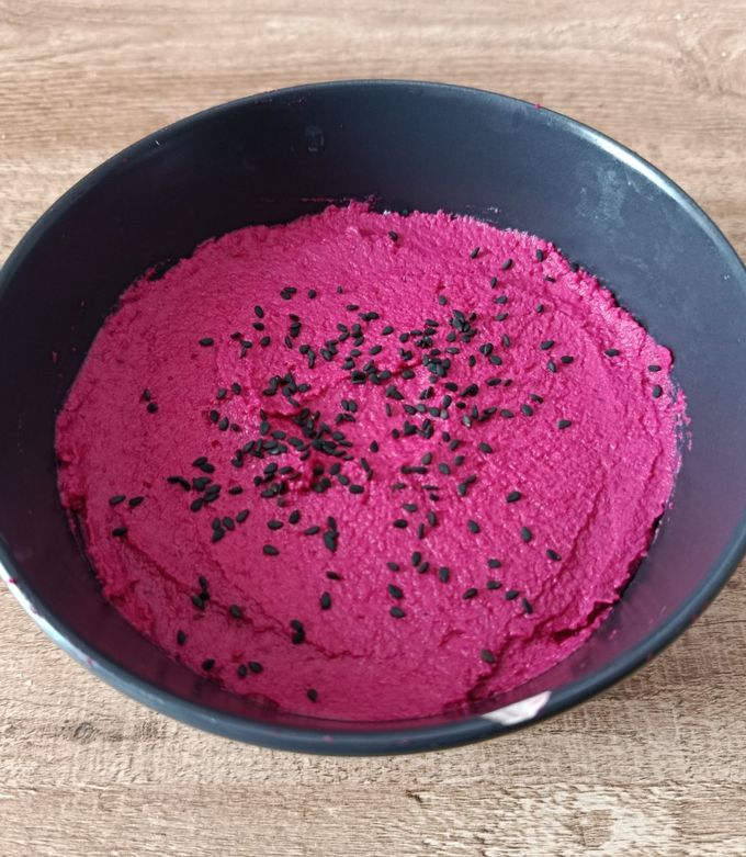 Foto principal de Hummus de Remolacha