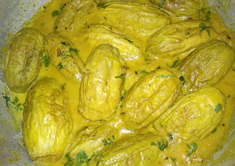 Simple Way to Make Any-night-of-the-week Stuffed parwal (potoler Dorma)