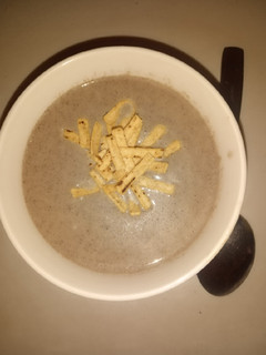 Una foto de Crema de champiñones