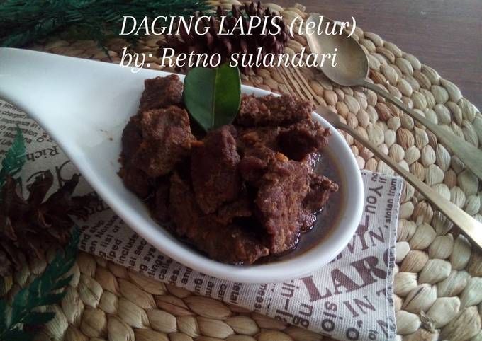 #30 DAGING LAPIS telur