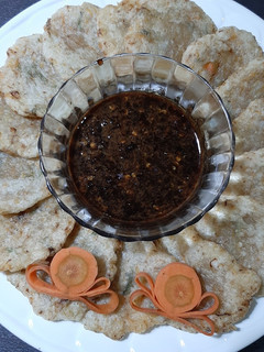 Foto resep Cireng Nasi Sayuran Saus Rujak