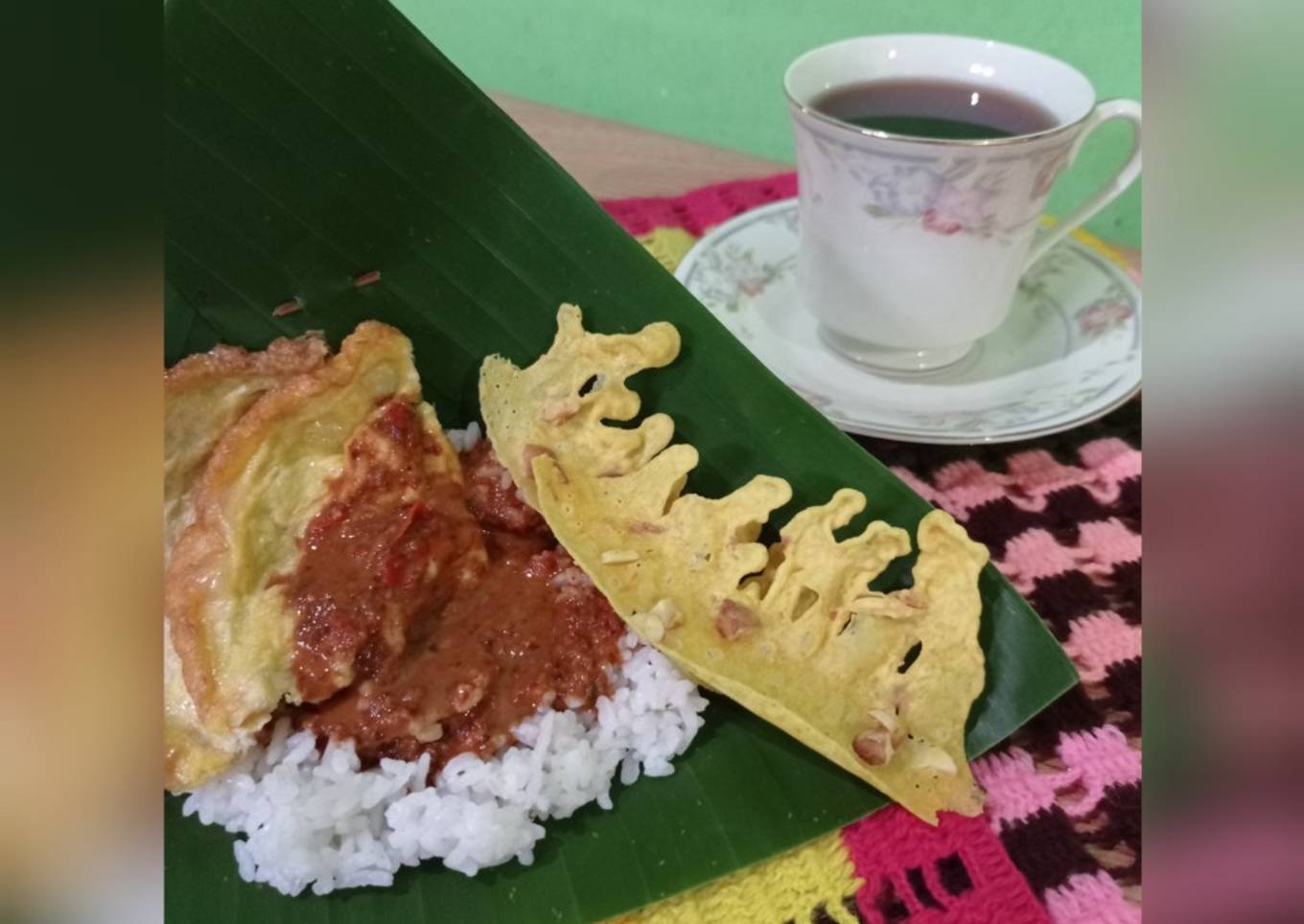 Pecel tanpa sayur