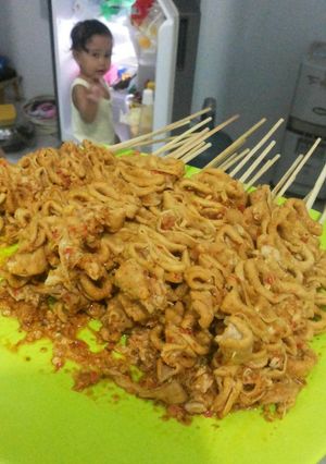 Foto resep Sate usus ala angkringan