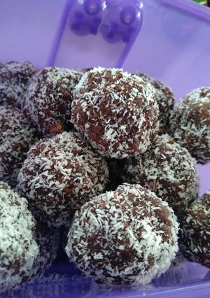 Una foto de Trufas de chocolate fáciles 🍫
