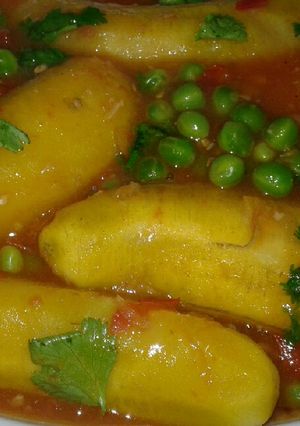 A picture of Matoke with peas #local food contest _Nairobi North.