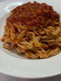 Homemade Tagliatelle with Ragù