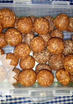 Foto resep Bola Coklat Keju #DEBM