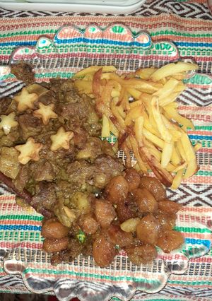 عکسی از دستور چلو گوشت