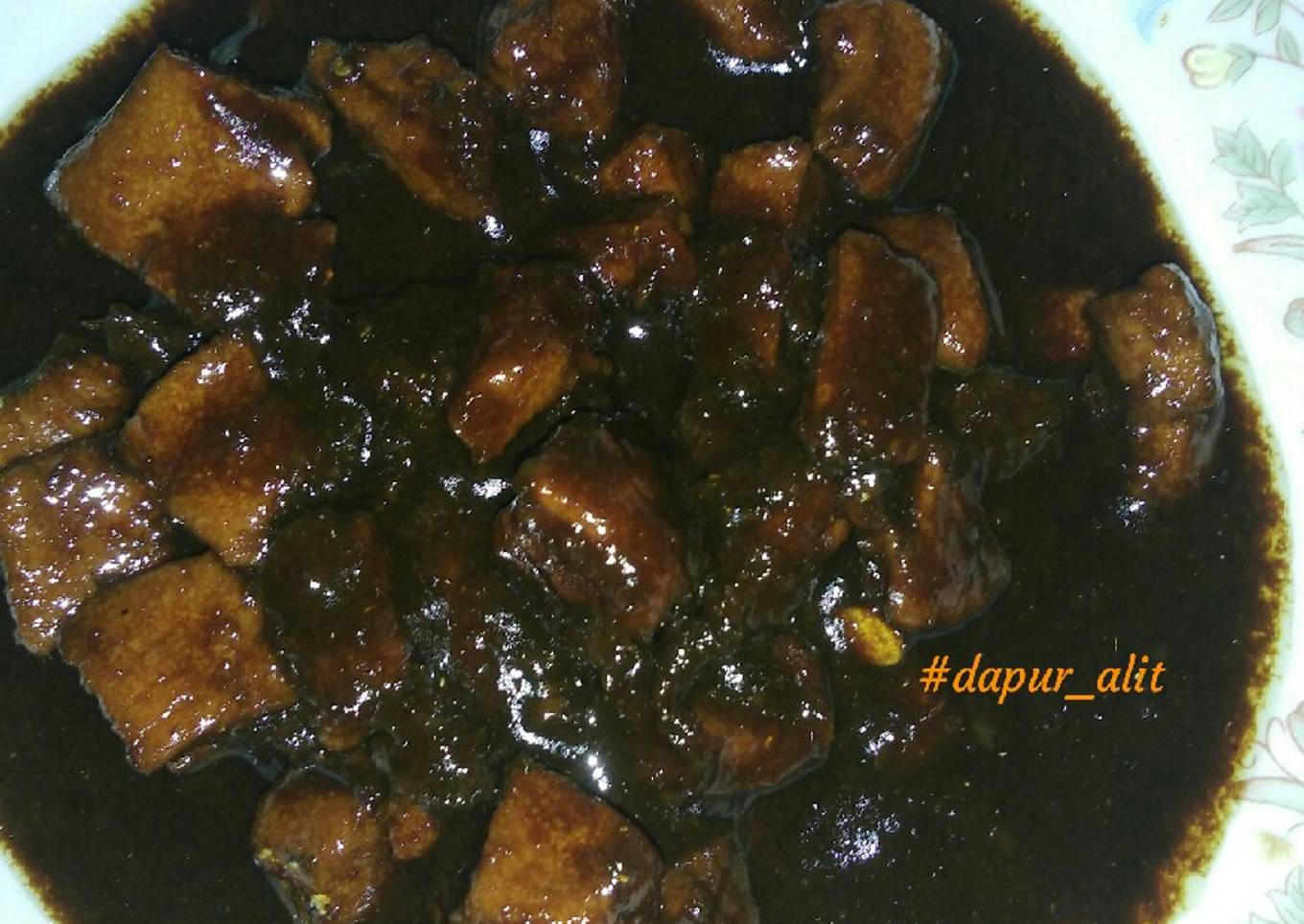 Ikan Cakalang Bumbu Sate
