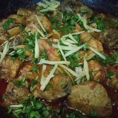A picture of Cholistani Chicken Karahi.