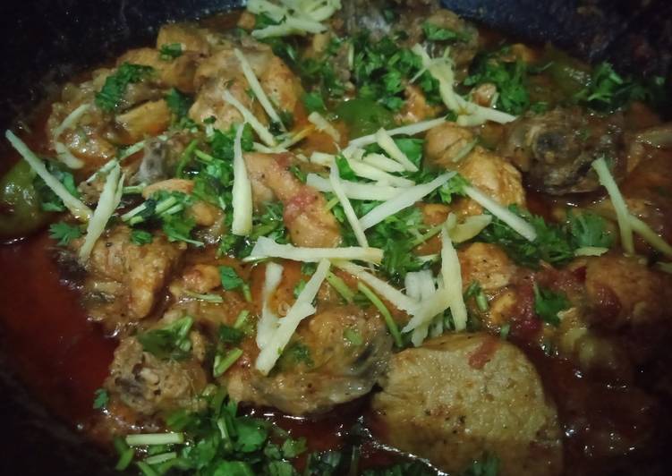 Steps to Prepare Homemade Cholistani Chicken Karahi