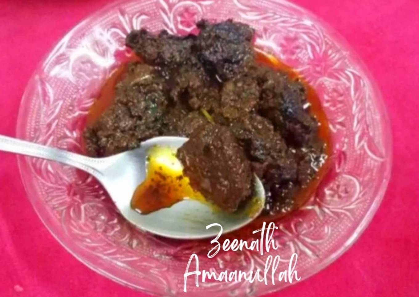 Hyderabadi Tilli Fry or Goat Spleen Fry