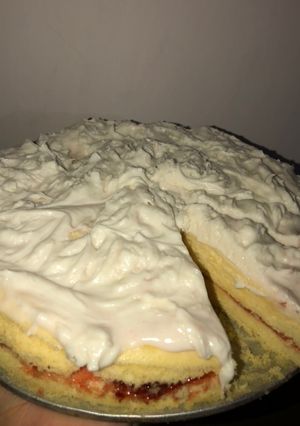 Foto resep Strawberry spoon cake