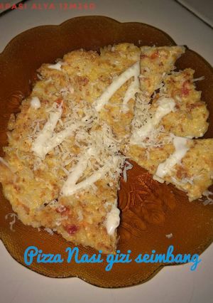Foto resep Pizza Nasi Gizi seimbang