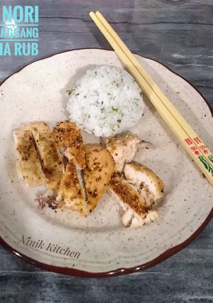 Foto resep Nasi Nori Ayam Panggang Batavia Rub