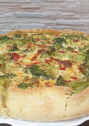 Una foto de Tarta de brócoli 🥦