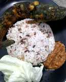 Pecel Lele + Sambal Lamongan