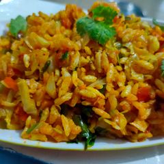 A picture of Mamra ni khichdi / chatpati.