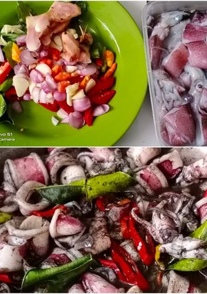 Foto resep Cumi item maknyuss