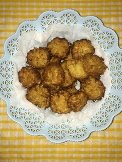 A picture of Cassava Fritters.