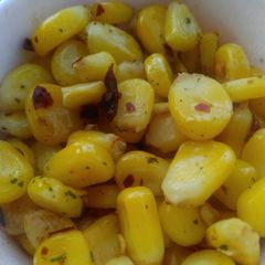 A picture of Sweet and chilli corn.