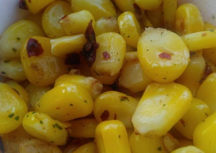 Recipe of Super Quick Homemade Sweet and chilli corn