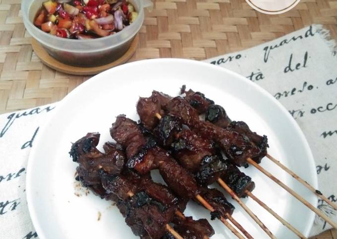 Resep Sate Daging Sapi Oleh Lina Subrata Cookpad 