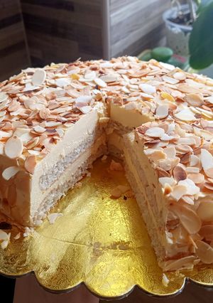 Svéd mandulatorta (gluténmentes, tejmentes) recept fotója