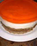 Cheesecake integral de durazno!!🍑🍑