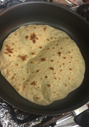 صورة لوصفة الخبز الهندي🍞