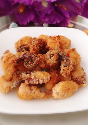 Hình của món Bạch tuộc chiên giòn.