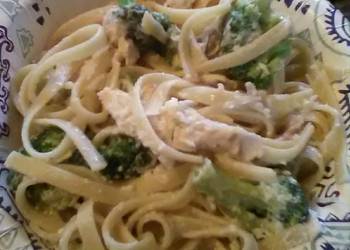 How to Cook Appetizing Broccoli Chicken Fettuccine Alfredo