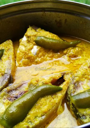 A picture of Steamed Hilsa.