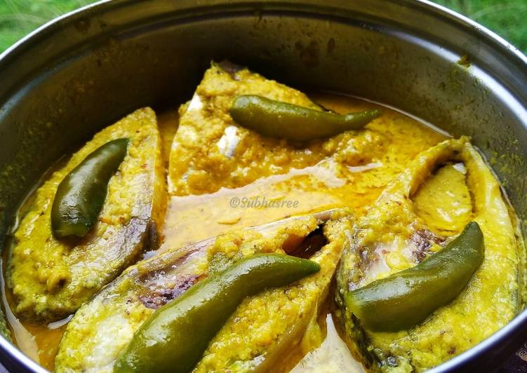 Steps to Prepare Homemade Steamed Hilsa