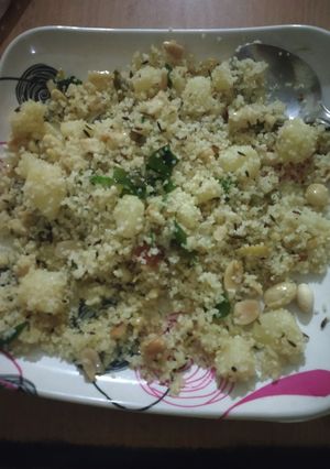 A picture of Millet Upma.